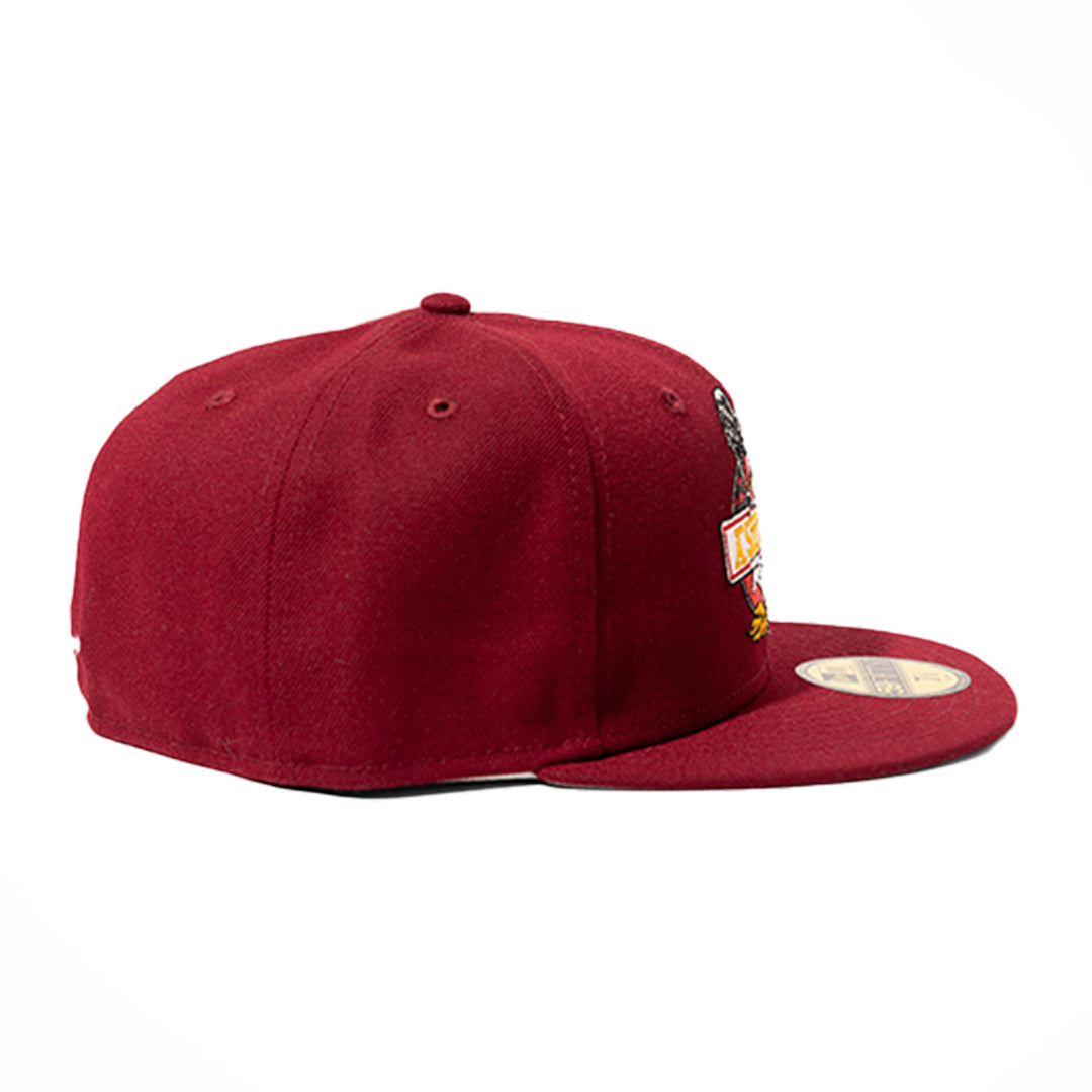 GRATITUDE CHAMPIONS New Era Fitted Hat - Burgundy