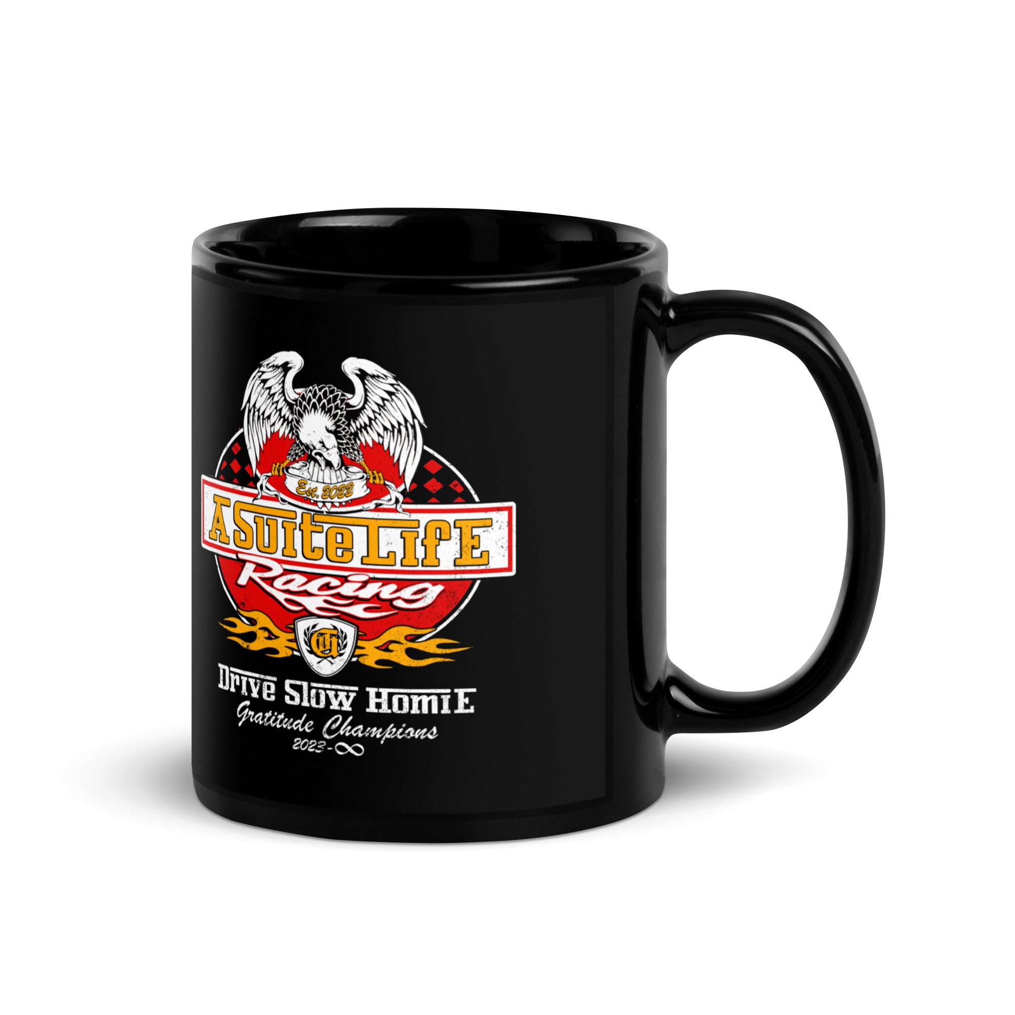 GRATITUDE CHAMPIONS Racing Mug