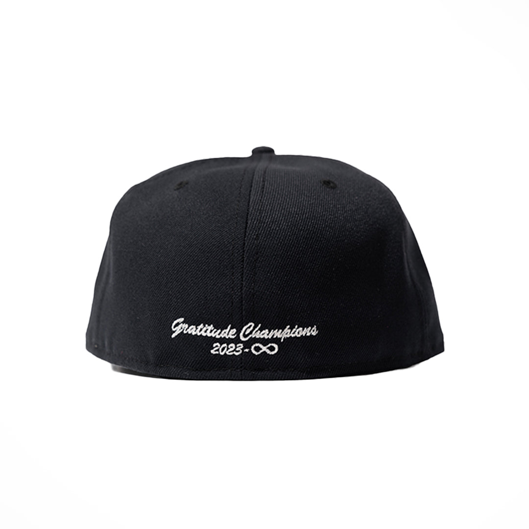 “Gratitude Champions” New Era Fitted Hat - Navy