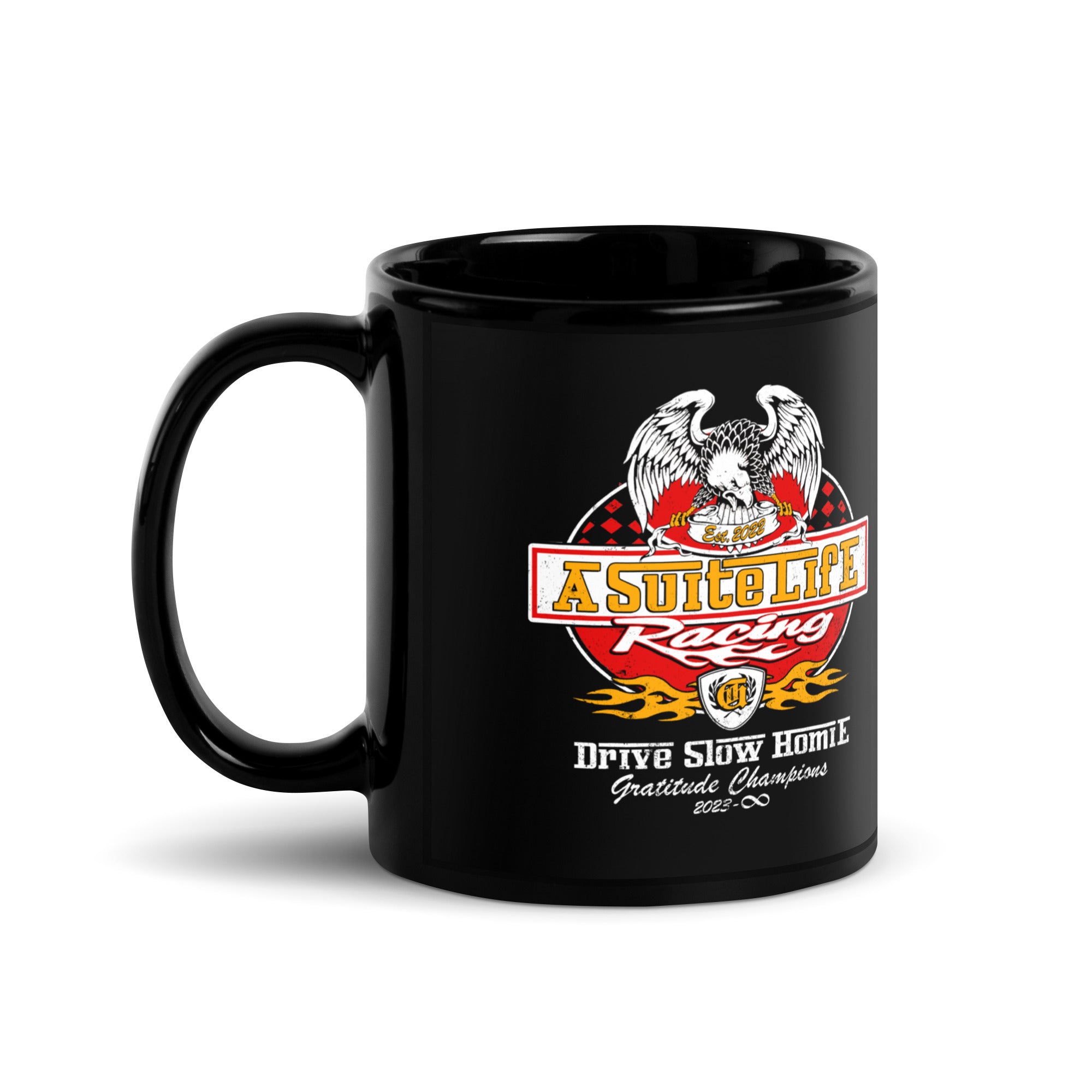 GRATITUDE CHAMPIONS Racing Mug